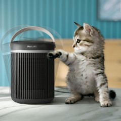 Philips 3000 Series CX3120 Black Floor Standing Heater - Efficient Heating Solution for Every Home!